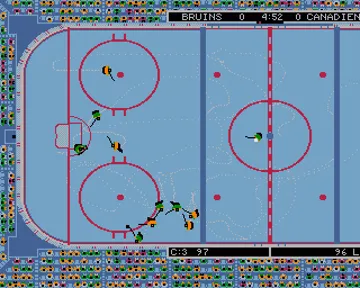 Wayne Gretzky Hockey screen shot game playing